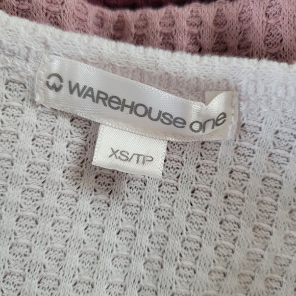 Warehouse one color block sweater. - Picture 3 of 7